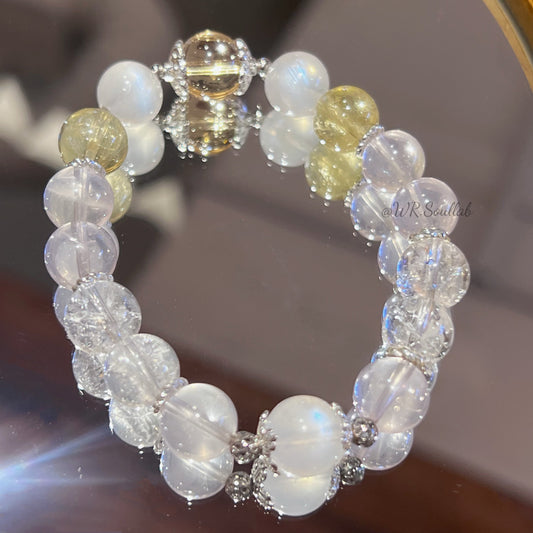 Wealth, Popularity, Healing Design Crystal Bracelet