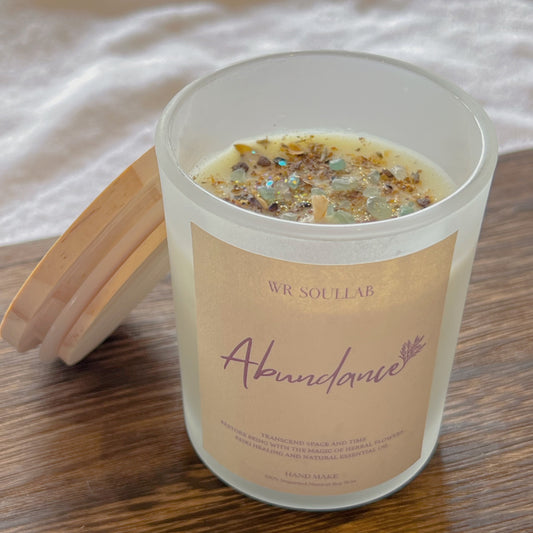 ABUDANCE Magic Herbal Energy Candle