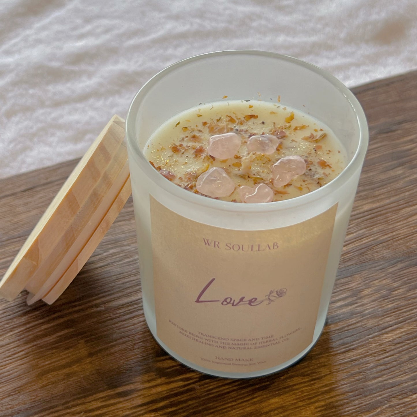 LOVE Magic Herbal Energy Candle